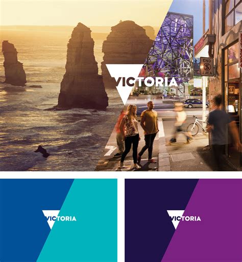 Brand New: New Logo and Identity for Victoria by Designworks Australia