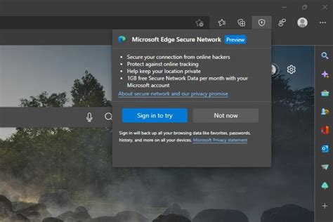 What Is Microsoft Edge Secure Network and How to Use It | Beebom