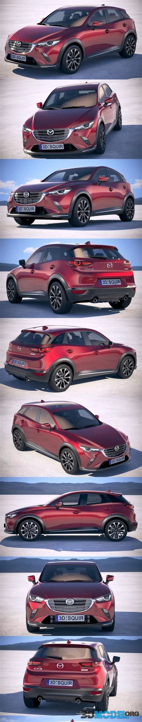 D Model Mazda Cx