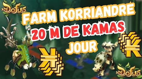 Dofus Maroc Astuce Kamas Farm Donjon Korriandre Stuff Low Cost