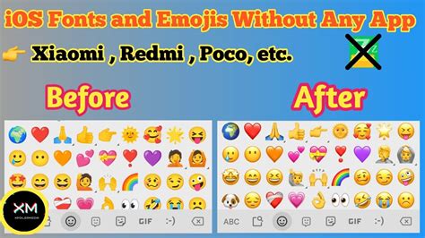 New IOS 16 Emojis On Android Without Zfont IOS Emojis On Xiaomi Phone