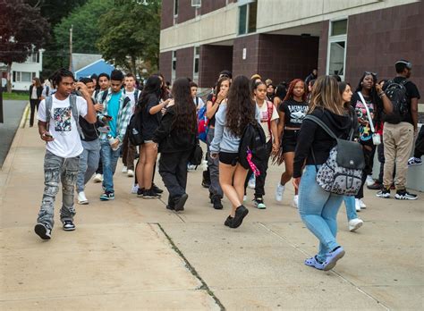 Photos New Britain High Schools First Day