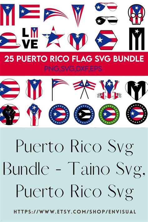 Puerto Rico Svg Bundle Taino Svg Puerto Rico Svg Garita Svg Puerto