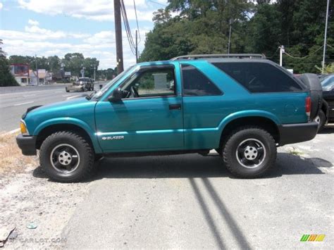 1996 Teal Green Metallic Chevrolet Blazer Ls 4x4 32340830 Photo 4