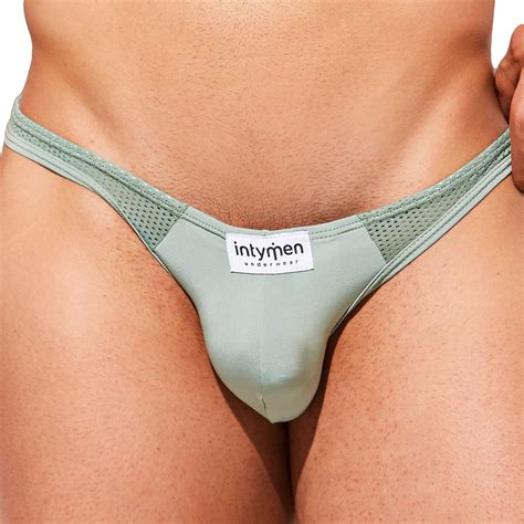 Intymen Slip Bikini Sand Vert INDERWEAR