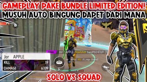 SOLO VS SQUAD 19 KILL PAKE BUNDLE LIMITED EDITION MUSUH AUTO BINGUNG