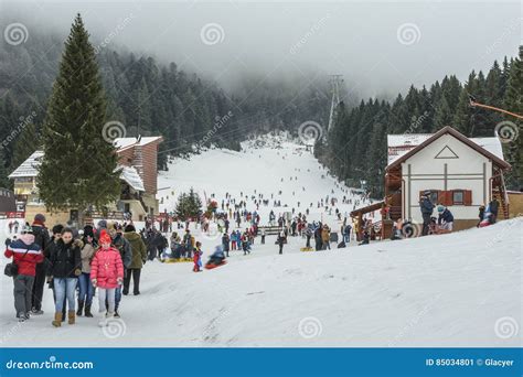 Poiana Brasov ski resort editorial photo. Image of alpine - 85034801