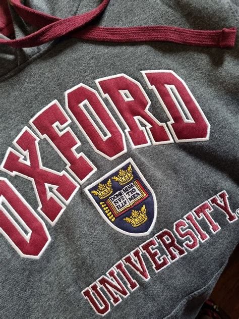 Oxford University Hoodie Womens Fashion Coats Jackets And Outerwear