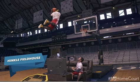 Acrobatic Dunk Madness: Longest Flip Dunk Over Appliances (Video ...