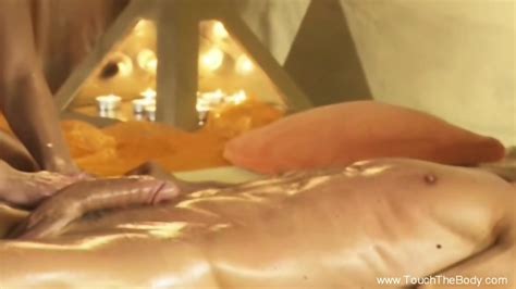 Beautiful Blonde Babe Stroking Cock Massage Experience India Babe