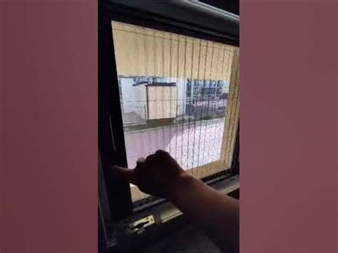 Раздвижная москитная сетка Плиссе на балкон - YouTube