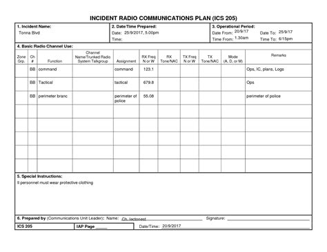 Ics Form 211 Fillable Printable Forms Free Online