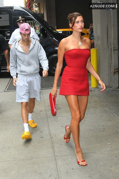 Hailey Bieber And Justin Bieber S Sexy Nyc Lunch Date AZNude