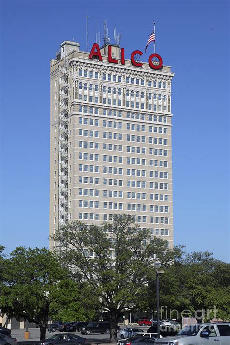 Alico Building In Waco Photograph By Bill Cobb Pixels