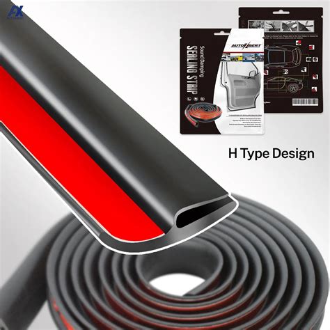 Type H Car Front Windshield Seals Rubber Rear Window Weatherstrip