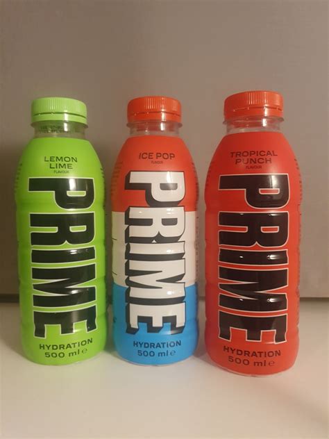 Tom Prime Flaske Tropical Punch Lemon Lime Ice Pop Finn Torget