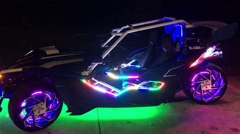 Custom Polaris Slingshot Lights Youtube