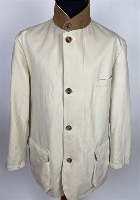 Loro Piana Roadster Villa D Este Th Anniversary Linen Cotton Jacke