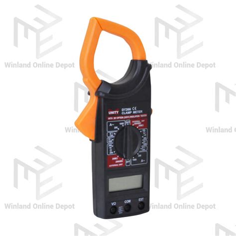 Unity By Winland Digital Clamp Meter Measuring Instruments DT 266