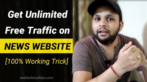 unlimited  traffic  news website  page seo