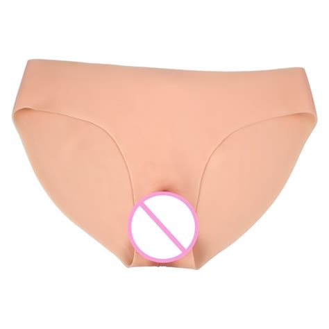 Silikon Gefälschte Vagina Unterwäsche Höschen Männer Penetratable