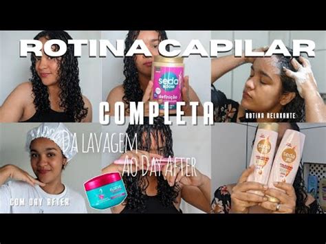 Rotina Capilar Completa Da Lavagem Ao Day After Rotina Capilar