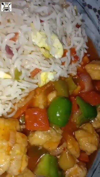 Chicken Manchurian Egg Fried Rice चिकन मंचूरियन چکن منچورین ایگ فرائیڈ