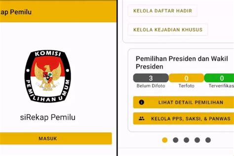 Cara Daftar Dan Aktifasi Aplikasi Sirekap Pemilu 2024 Petugas Kpps