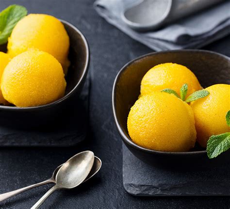 Recette Sorbet à la mangue