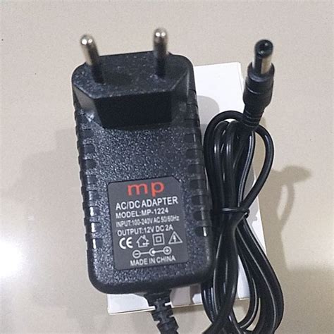 Jual AC DC Adaptor Timbangan Digital 12 Volt Kualitas Bagus Shopee