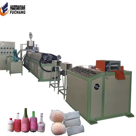 Epe Foam Fruit Packaging Net Machine Production Line China Fruit Net