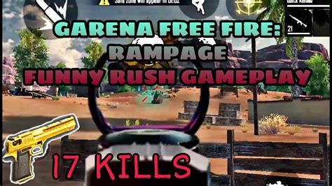 17 Kills In Classic KALAHARI Mode Garena Free Fire RUSH GAMEPLAY