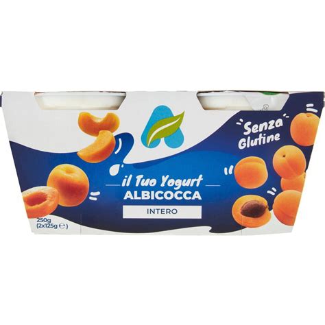 Yogurt Intero Cremoso Con Albicocche CENTRALE DEL LATTE DI ALESSANDRIA