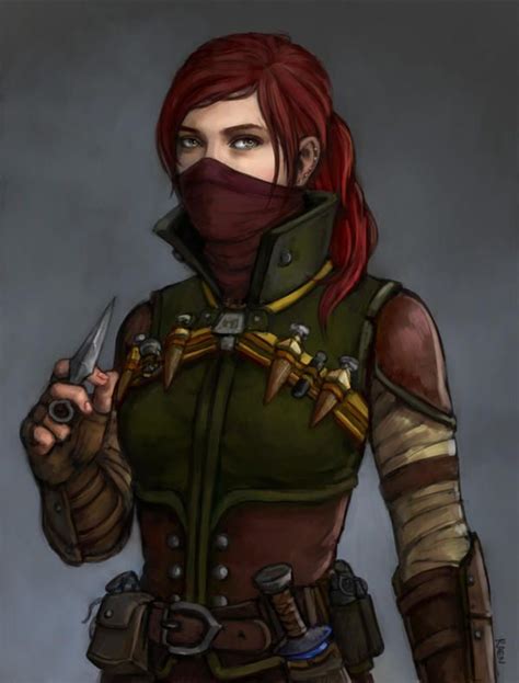 Amber Aires By Raen Art On Deviantart Character Portraits Female Rogue Rogue Character