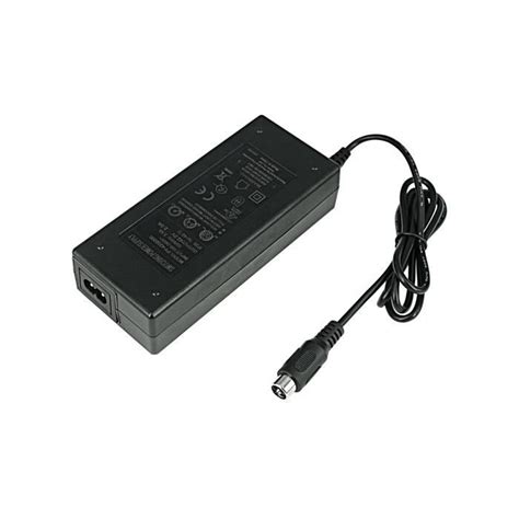 PowerSmart Chargeur 42V 2A RCA 10 5mm pour vélos électriques à