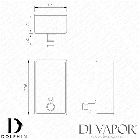 Dolphin Solutions Vertical Liquid Soap Dispenser Bc923 Spare Parts