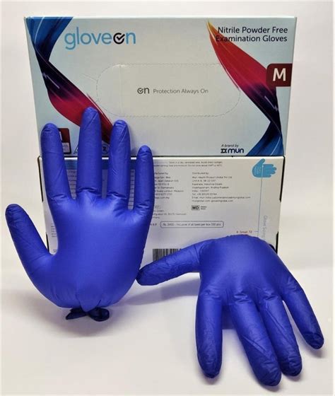 Gloveon Nitrile Powder Free Gloves At Rs 400 Box In Mumbai ID