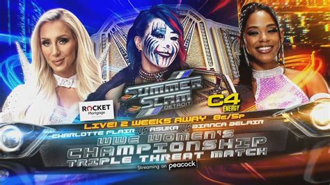 SummerSlam 2023 Prediction Asuka Vs Charlotte Flair Vs Bianca Belair