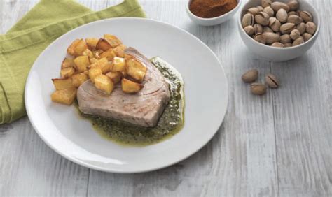 Filetto Di Tonno Al Pesto Di Pistacchi Biobronte