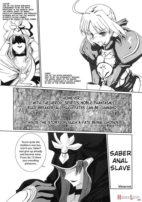 Read Saber Anal Slave By Bbsacon Hentai Doujinshi For Free At