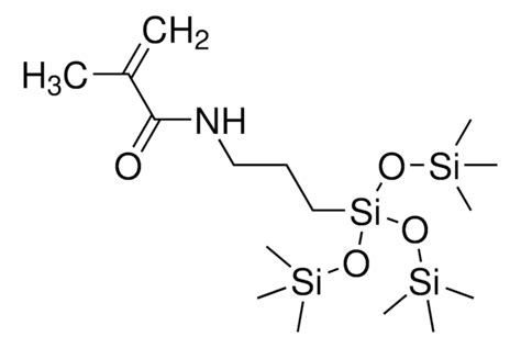 3- Tris(trimethylsiloxy)silyl propyl methacrylate MEHQ + HQ stabilizer ...