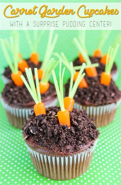 Carrot Garden Cupcakes Recipe