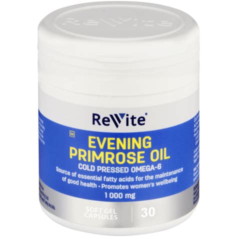 Revite Evening Primrose Oil 1000mg 30s Clicks