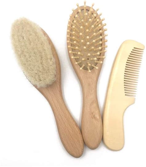 Baby Hair Brush and Comb Set - Etsy