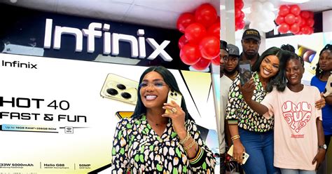 Iyabo Ojo Storms Computer Village For Infinix HOT 40 Series Cash Back