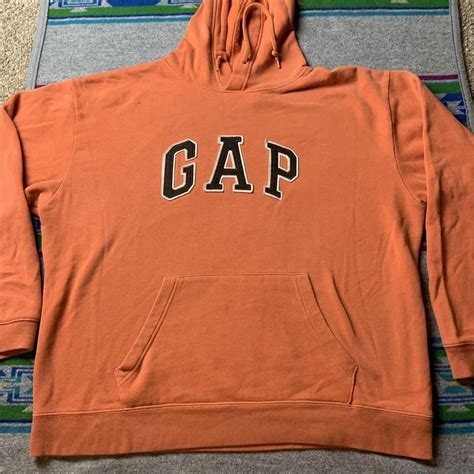 Orange Gap Classic Spell Out Hoodie 🧡 General Wear Depop