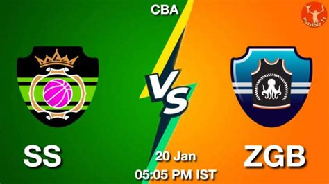 Ss Vs Zgb Dream Prediction Team Live Nba Jan