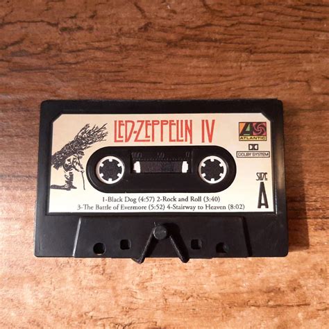 Carteira Fita Cassete K7 Led Zeppelin IV Shopee Brasil