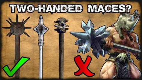 Did Two Handed Maces Even Exist In History Youtube