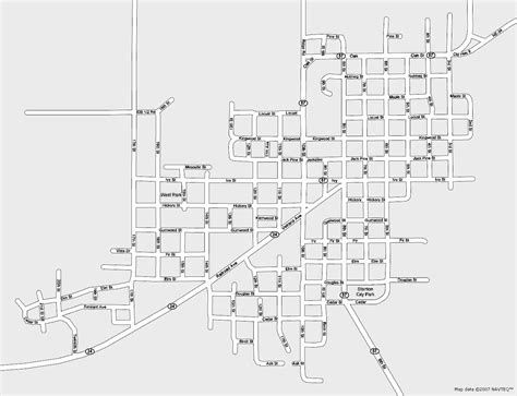 Stanton Nebraska Map